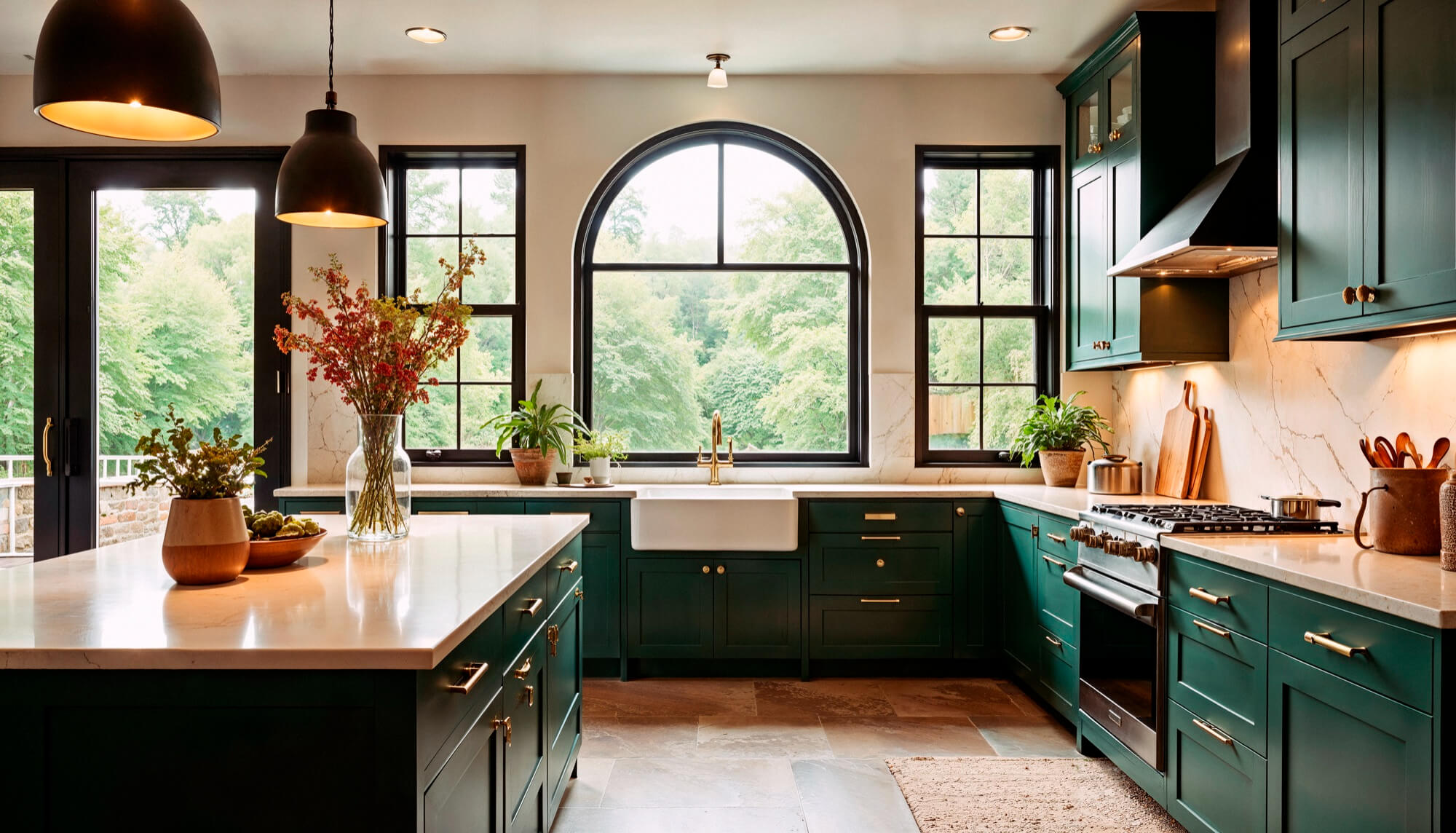 Traditional Contemporary Kitchen Remodel by Ally Construction Contractors project photo