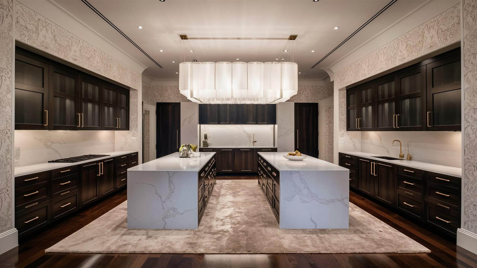Luxury Traditional Kitchen Remodel by Ally Construction Contractors project photo